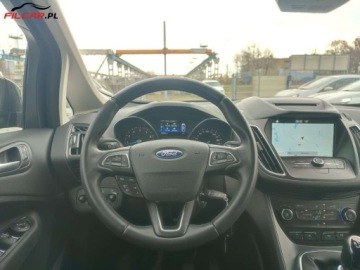 Ford C-MAX II Grand C-MAX Facelifting 1.0 EcoBoost 125KM 2019 Ford C-MAX GWARANCJA JEDYNE 19 tys kilometrow Bogate wyposazenie Zamiana R, zdjęcie 10