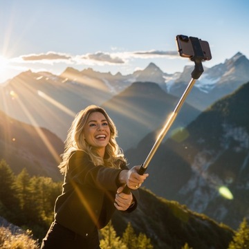 KIJEK DO SELFIE STICK STATYW DO TELEFONU Z PILOTEM UCHWYT TRIPOD BLUETOOTH