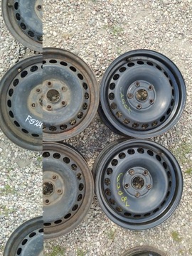 RÁFKY OCELOVÉ 6X15 5X112 ET45 AUDI SKODA SEAT VW