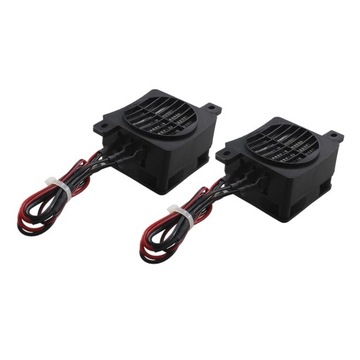 2x Grzałki Wentylator Termostatyczny Inkubator do Jaj 12V 120W