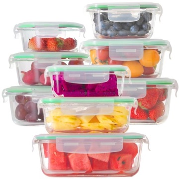 9 -кратные контейнеры для пищевых контейнеров 9 шт.