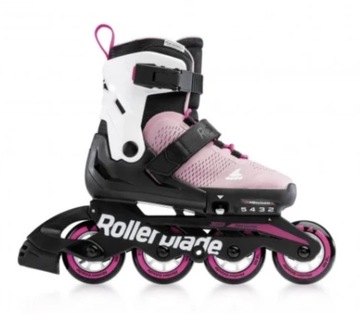 Rolki Rollerblade Microblade r. 36.5-40.5 różowe