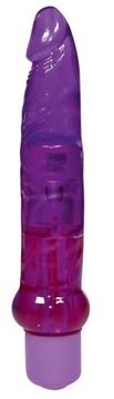 KLASYCZNY ŻELOWY PENIS WIBRATOR ANALNY JELLY ANAL