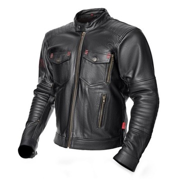 Kurtka motocyklowa turystyczna ADRENALINE BOSTON PPE kolor czarny XXS