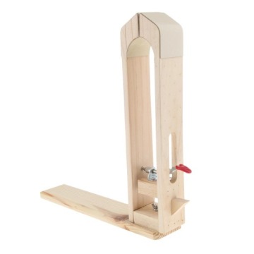 Зажим инструмент Деревянный зажим DIY Кожа вязание материалы Кожа