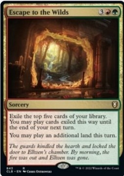 MTG Escape to the Wilds XCLB Rare