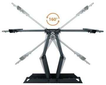 OBROTOWE DŁUGIE RAMIĘ DO TELEWIZORA 75 CALI SONY do ściany z regulacją