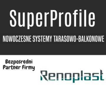 Карнизный профиль K10 для террас и балконов из смолы