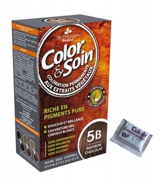 COLOR&SOIN 5B BRĄZ CZEKOLADA farba trwała