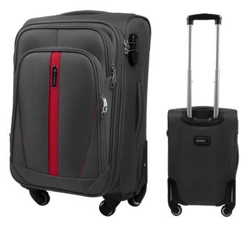 РУЧНОЙ ЧЕМОДАН НА КОЛЕСАХ ПУТЕШЕСТВЕННЫЙ БАГАЖ DIAMOND Soft S 20