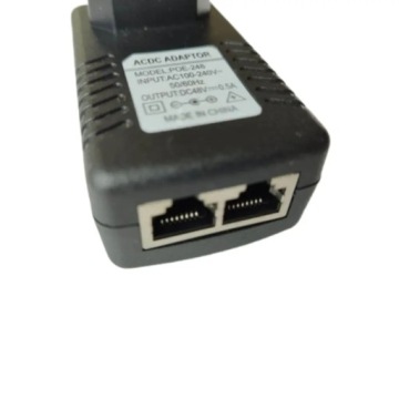 Источник питания PoE Инжектор 48V 24W 0.5A Подключаемый адаптер SMLIGHT