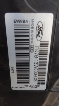 FORD EDGE КАПОТА БАМПЕР ФОНАРИ ПЕРЕДНИЕ КРЫЛА