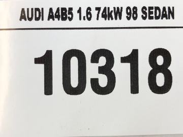 AUDI A4 B5 PODBĚH LEVÝ PŘEDNÍ 1.6B