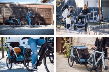 Двойной велосипедный прицеп Thule Courier