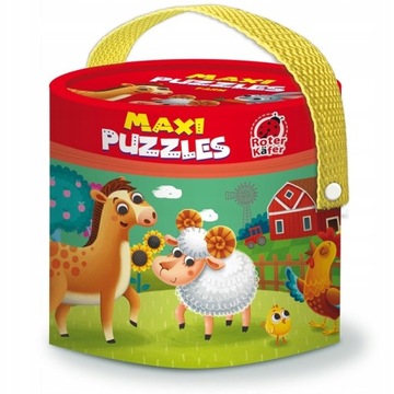 Maxi Puzzle 2w1 Farma