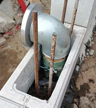 Соединение для опорожнения септика 4