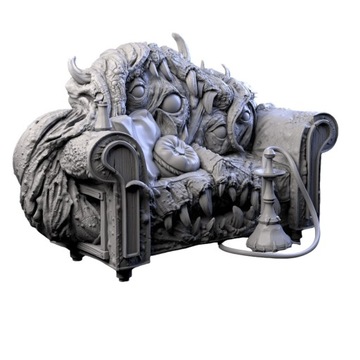 Монстр-супервайзер мимик диван фигурка ролевая игра dnd D&D 3D печать 12k
