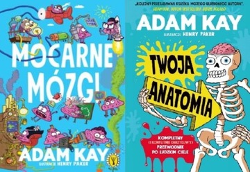 Mocarne mózgi + Twoja anatomia Adam Kay