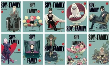 SPY X FAMILY #1-10 - PAKIET - MANGA - NOWY