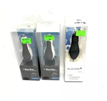ŁADOWARKA SAMOCHODOWA MICROUSB TYP B BLUESTAR 1000 MA