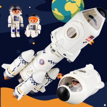 ИГРУШКА КОСМИЧЕСКАЯ РАКЕТА ДЛЯ ДЕТЕЙ ИГРУШКА КОСМОНАВТ 2 КОСМОНАВТА