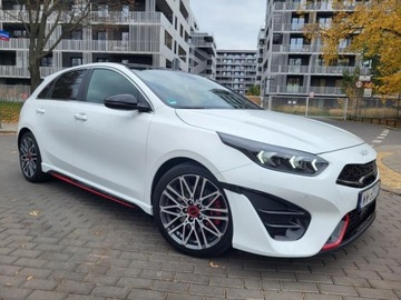 Kia Ceed III Hatchback Facelifting  1.6 T-GDI 204KM 2022 KIA CEED 1.6 T-GDI GT DCT, Przebieg 31920km, Serwis, Gwaranacja fabryczna
