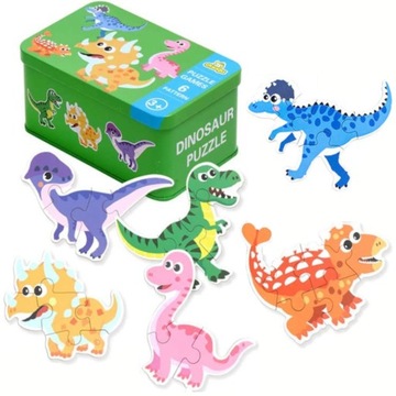 Puzzle Luxma Pierwsze puzzle 27 elementów Dinozaury