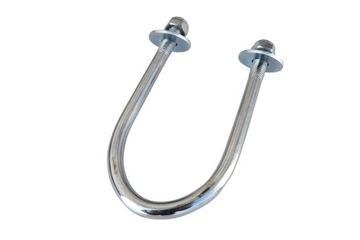 КОМПЛЕКТ U-образный болт хомут ОСЬ КРЕПЛЕНИЕ ПРУЖИНА FI 60 Ручка M12 листовой металл 5 отверстий