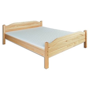 Łóżko drewniane sosna LK101 200x200 DREWMAX