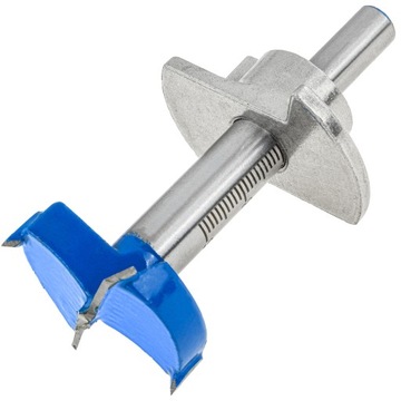 РЕГУЛИРУЕМАЯ ФРЕЗЕРОВКА ДЛЯ ПЕТЛЕЙ ДЛЯ БАНОК 35 ММ + ШАБЛОН