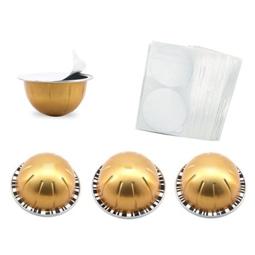 1 Set 40/80/150/230ML Coffee Capsule Shell Food-Grade