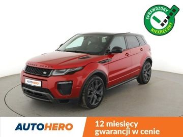 Land Rover Range Rover Evoque I SUV 5d Facelifting 2.0D TD4 180KM 2018 Land Rover Range Rover Evoque 4x4 automat skóra