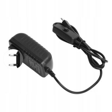 JUSTPI USB БЛОК ПИТАНИЯ С КНОПКОЙ ПЕРЕКЛЮЧЕНИЯ 5V 3A ДЛЯ RASPBERRY PI 3B EU