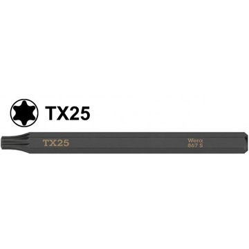 Wera Bit TX25 do wkrętaka udarowego 05018168001