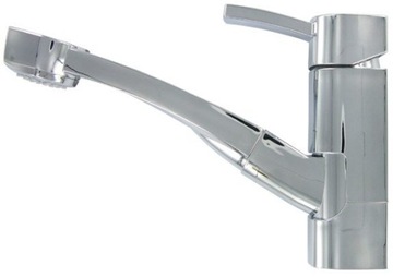 KRAN BATERIA WYLEWKA Z PRYSZNICEM COMET CAPRI