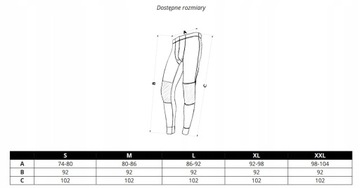 Bielizna męska Bambus Merino Wool komplet r. XL