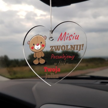 Подарок на День святого Валентина парню ЕГО мужу АВТОМОБИЛЬНЫЙ КУЛОН