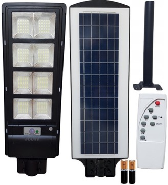 LAMPA Latarnia SOLARNA ULICZNA 360W + UCHWYT PILOT