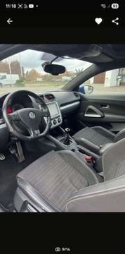 Volkswagen Scirocco III Coupe 1.4 TSI 122KM 2009 Volkswagen Scirocco 1.4Benzynkasuper stanprosto z Niemiec 1.4 Benzyna, zdjęcie 8