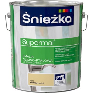 ŚNIEŻKA Supermal Emalia Olejno-ftalowa F575 10 L
