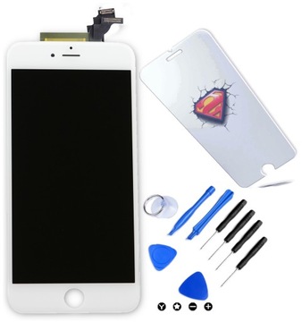 WYŚWIETLACZ ORYGINALNY IPHONE 6 EKRAN RETINA BIAŁY