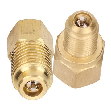 R134A АДАПТЕР/СЕРВИСНЫЙ ПОРТ 1/4 SAE-1/2 ACME