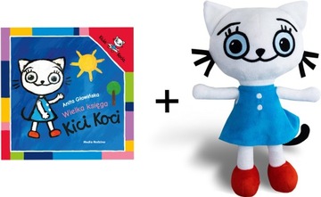 ZESTAW dla Miłośników KICI KOCI + BARDZO DUŻA Maskotka 50cm