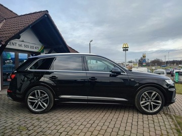 Audi Q7 II SUV Facelifting  3.0 45 TDI 231KM 2021 Audi Q7 Krajowy + serwisowany w ASO + S-Line, zdjęcie 6