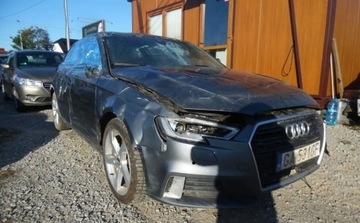 Audi A3 8V Sportback 5d Facelifting 2.0 TDI 150KM 2017 Audi a3 2017r, SPORTBACK, 2.0 TDI AUT. Uszkodzony, Poobijany. Jezdzi. VAT