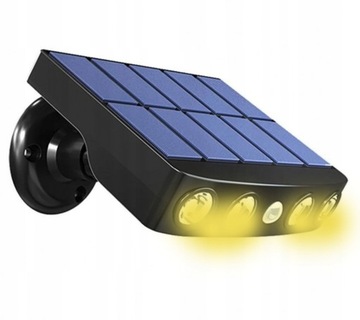 LAMPA SOLARNA NA TARAS PODJAZDU 3W1 CZUJNIK RUCHU