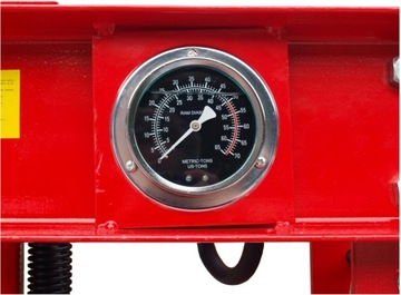PRASA 50T HYDRAULICZNA PNEUMATYCZNA - STEROWANIE NOGĄ - DUŻA - MOCNA 50 TON