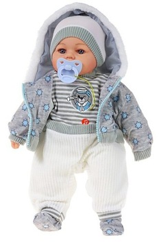 lalka BABY bobas BORN zimowe UBRANKO dzidzia MÓWI ŚPIEWA po polsk SMOK nr31
