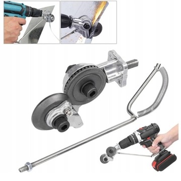 ПЕРЕХОДНИК ПЕРЕХОДНИК ДЛЯ РЕЗКИ ЛИСТОВОГО МЕТАЛЛА НА ДРЕЛЬ