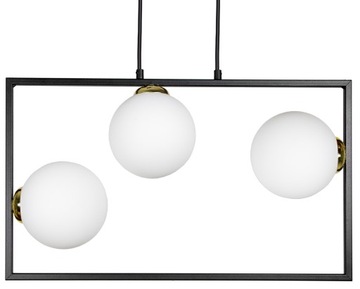 SZKLANA LAMPA WISZĄCA SUFITOWA ŻYRANDOL PLAFON LED